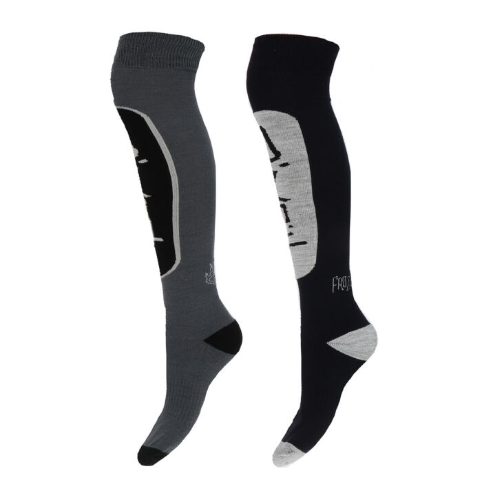  Skarpety wysokie O'NEILL SKI KNEEHIGH LOGO 2PK 789942-7001P, kolor wielokolorowy