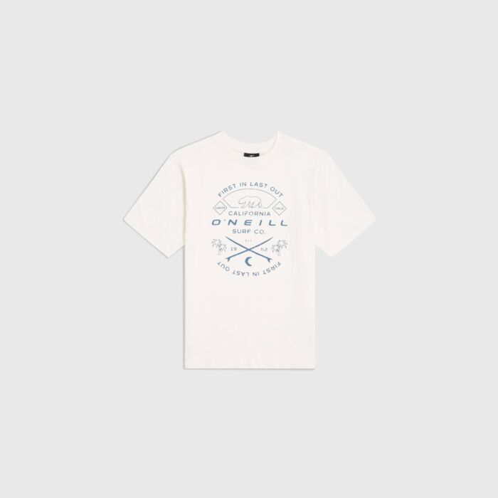 Dziecięca Koszulka z krótkim rękawem O'NEILL JACK O'NEILL MUIR T-SHIRT 4850113-11010, kolor biały