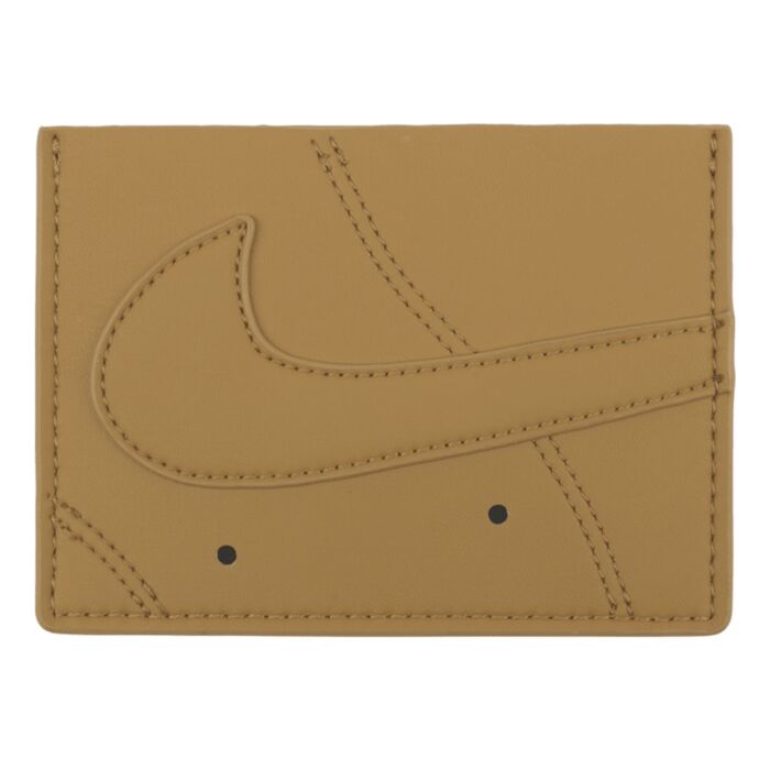  Portfel NIKE ACCESSORIES ICON AIR FORCE 1 CARD WALLET N.100.9738.715, kolor brązowy