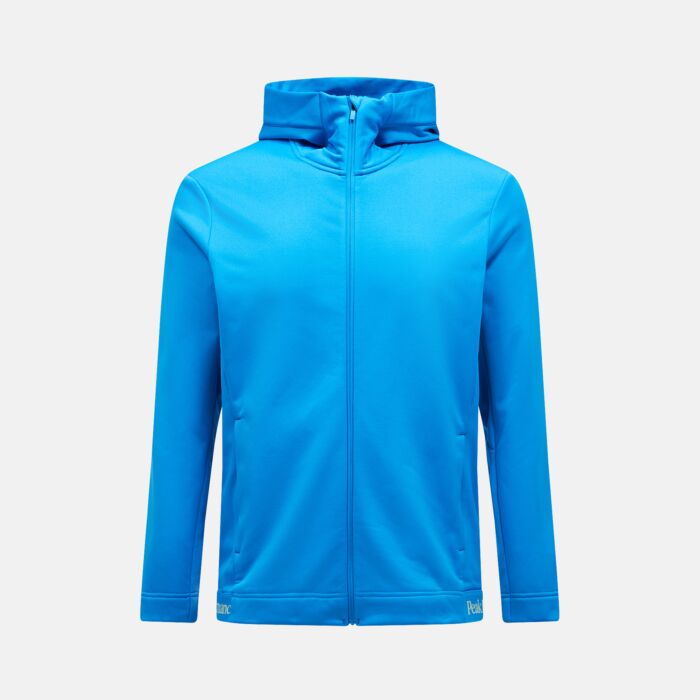 Męska Bluza PEAK PERFORMANCE M RIDER TECH ZIP HOOD G79554110_B08, kolor niebieski