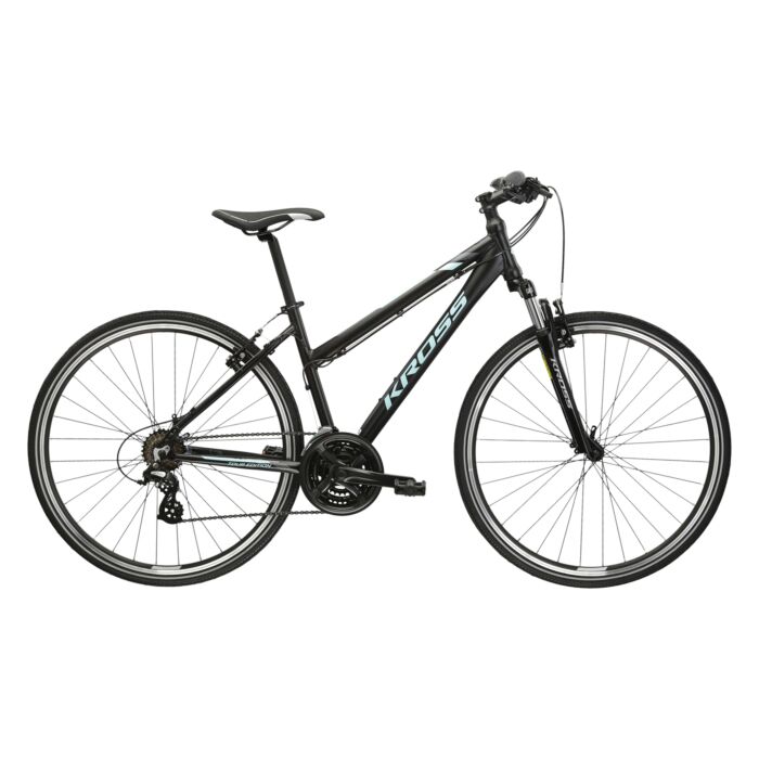 Damski Rower crossowy KROSS TOUR EDITION 24TOUEDDBLKMIN, kolor czarny