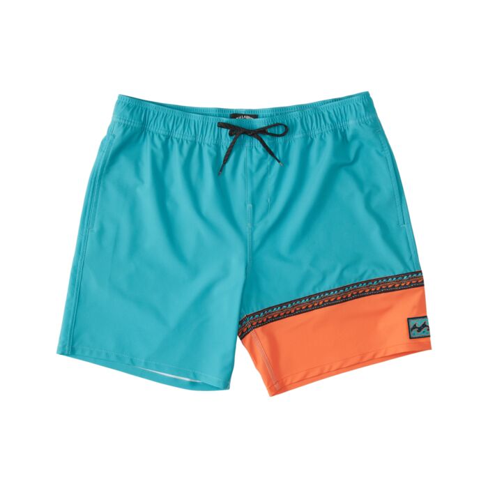 Męskie Szorty BILLABONG BURLEIG LAYBACK M JAMV ABYJV00108-AQU, kolor turkusowy